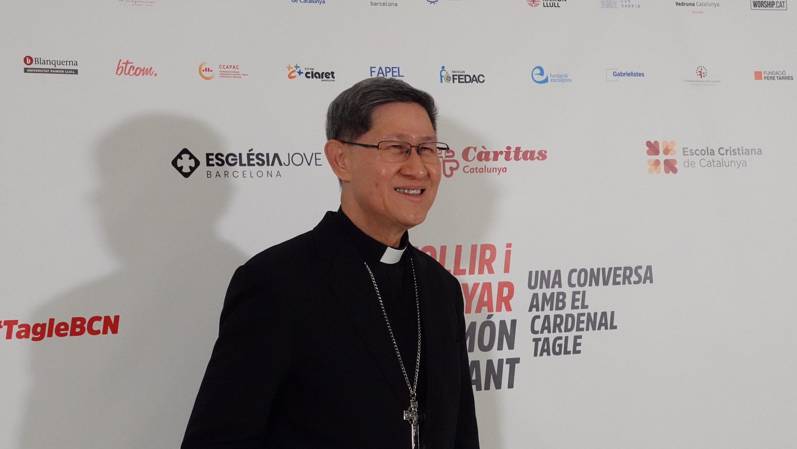 El Cardenal Tagle a Càritas Catalunya
