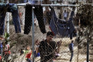 Migrants a Lesbos (Grècia)