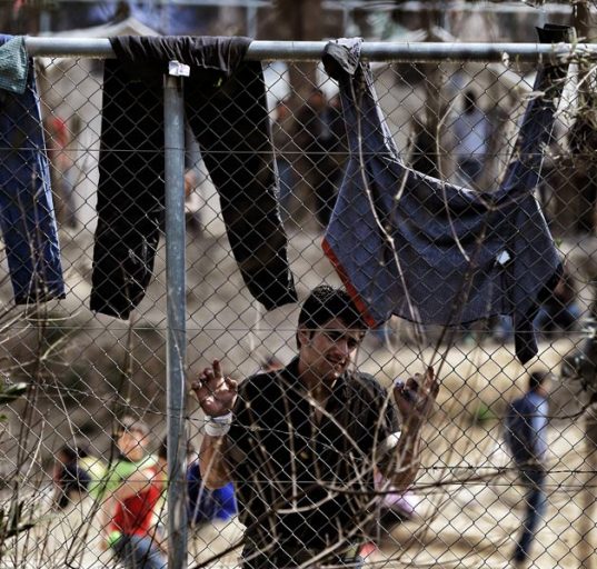 Migrants a Lesbos (Grècia)