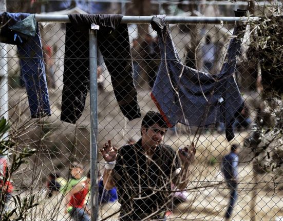 Migrants a Lesbos (Grècia)
