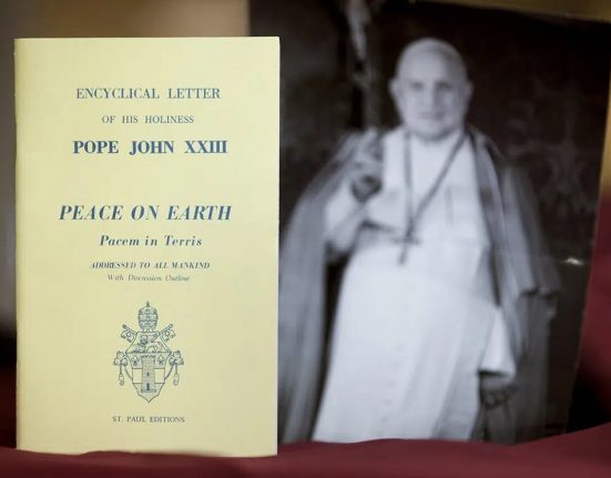 L'encíclica Pau a la Terra (Pacem in Terris) del papa Joan XXIII | © Nancy Phelan Wiechec - CNS