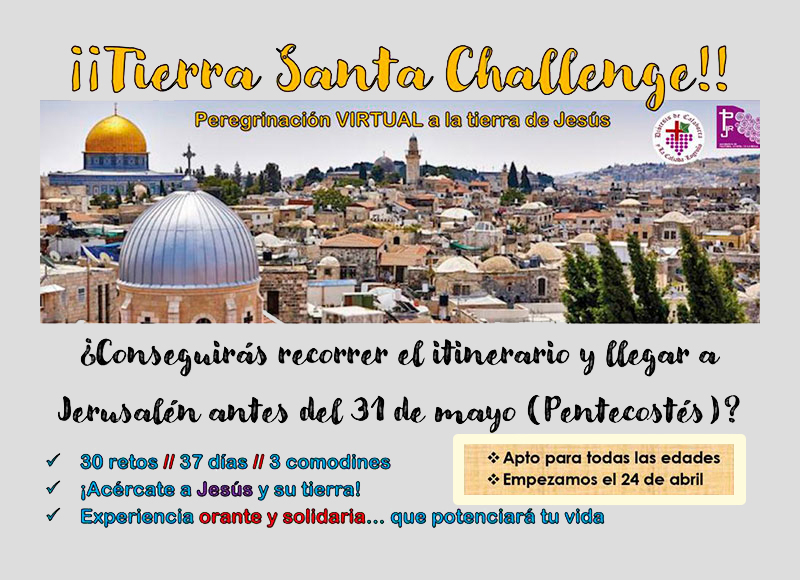Des del Secretariat de Pastoral Juvenil de la Diòcesi de Calahorra i La Calzada-Logronyo proposen el repte: Terra Santa Challenge