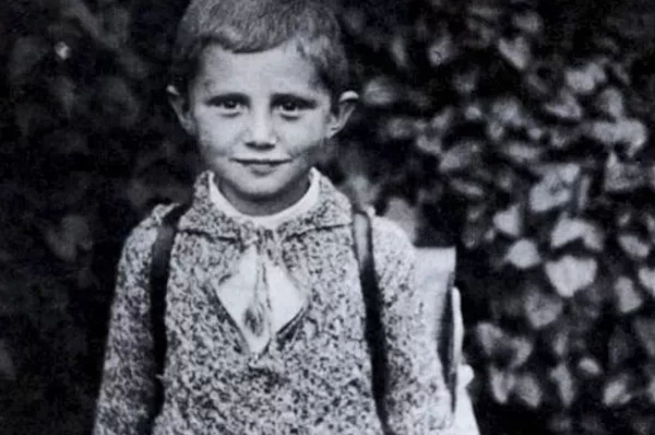 Joseph Ratzinger a l'edat de 5 anys - Arxidiòcesi de Munic i Freising