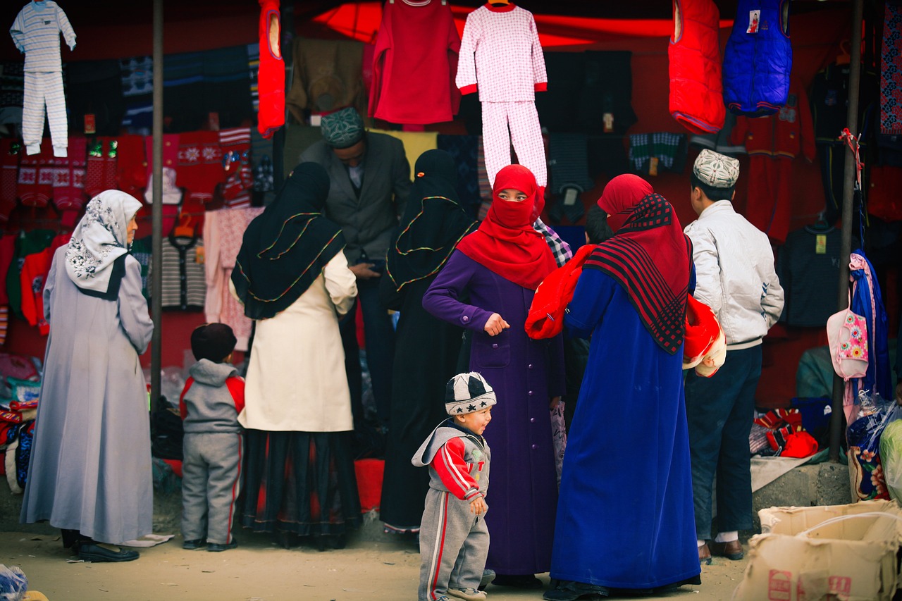 Mercat d'uigurs a Liu Guangxi - Pixabay