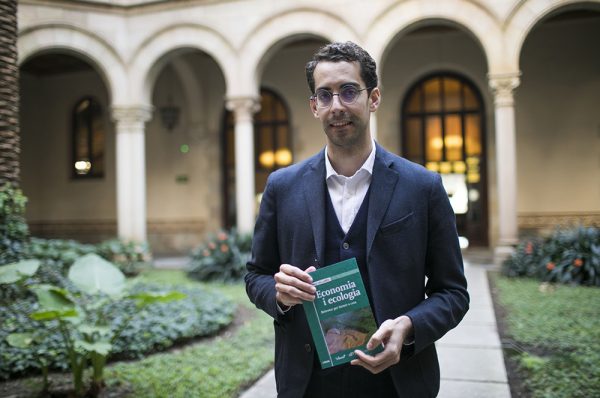 Bernat Sellarès, autor d'«Economia i ecologia. Rebrotar per tornar a casa»