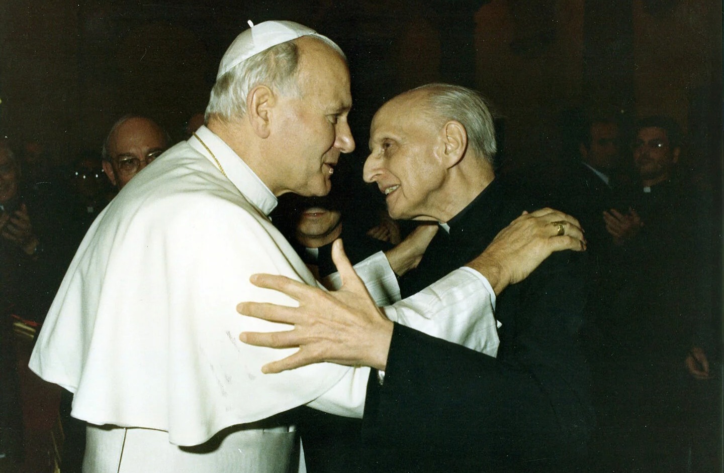 Joan Pau II i Arrupe | © Companyia de Jesús