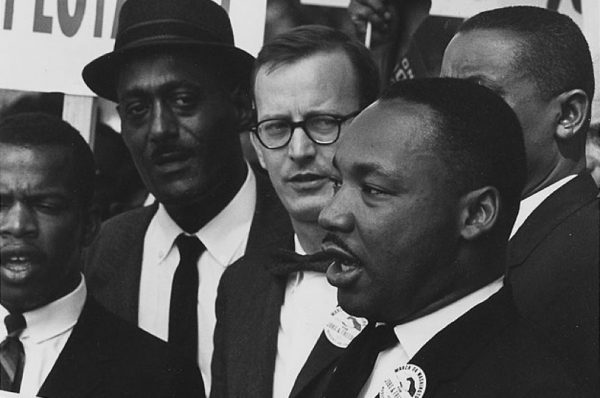 Martin Luther King fa el discurs "I have a dream" el 1963, en la Marxa sobre Washington