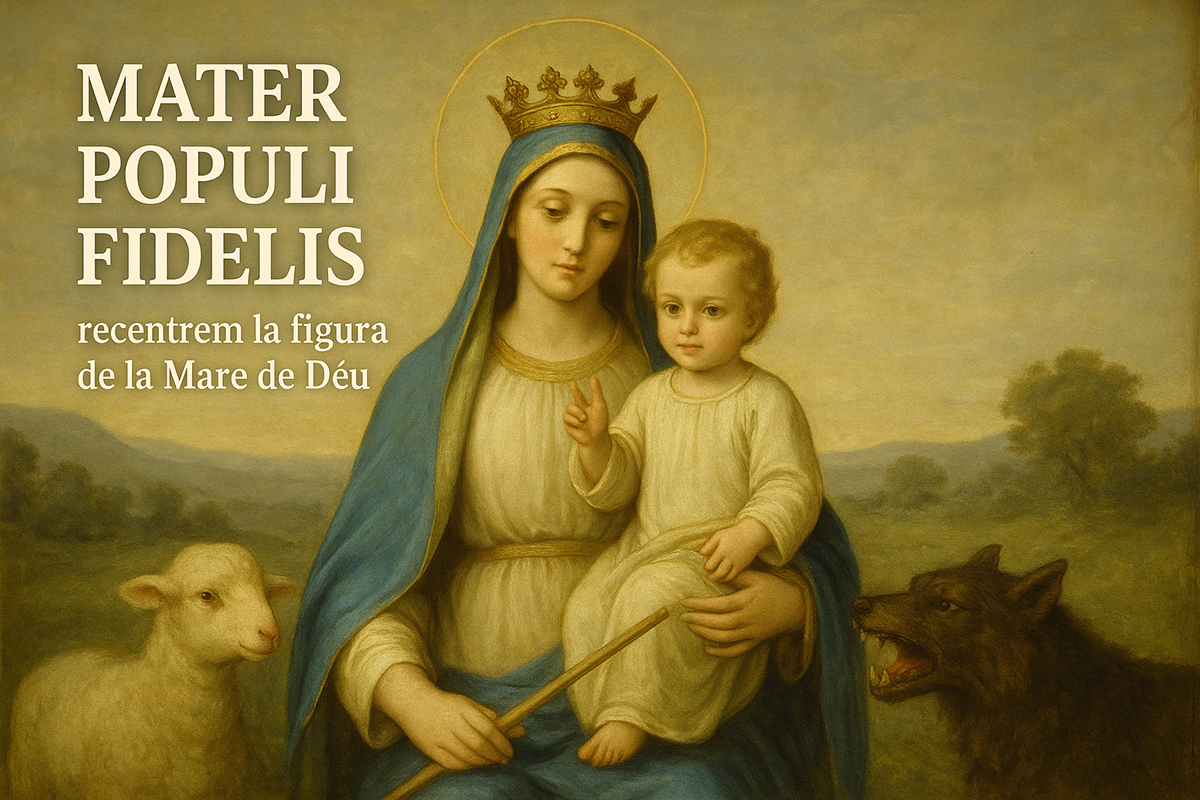 Aquest document vol recentrar la figura de Maria sense desvirtuar la seva humanitat