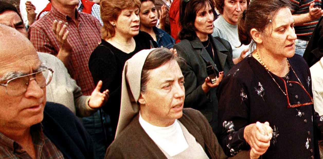 Pelloni, en una marxa celebrada a la província de Corrientes Autoria Clarín