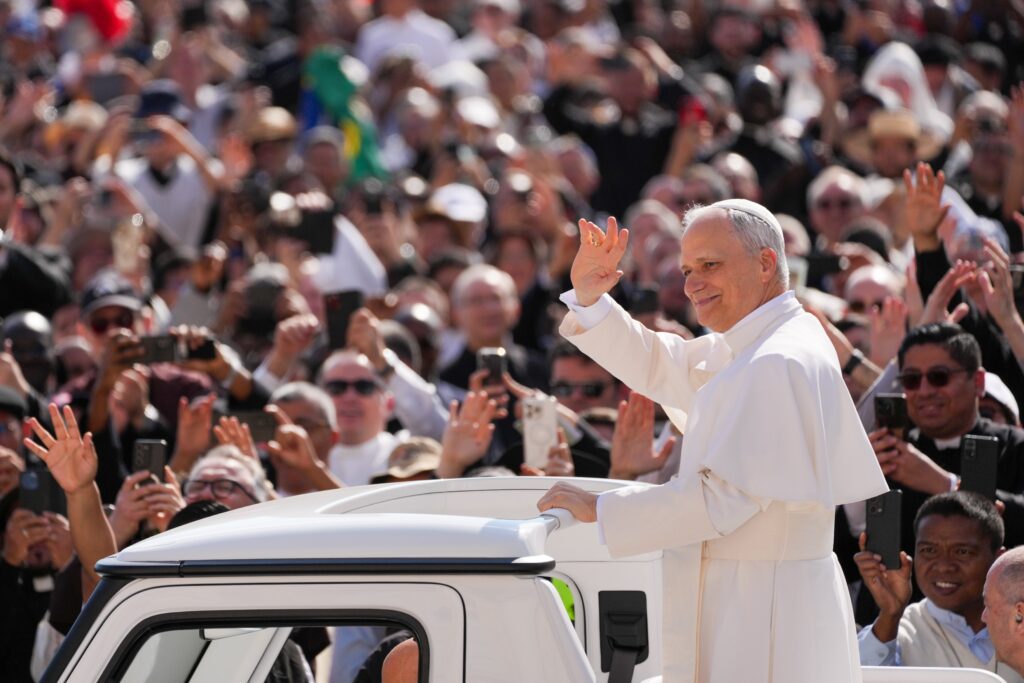Lleó XIV, durant una audiència general al Vaticà | © Vatican Media