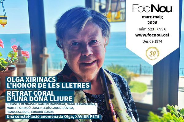 El ‘Foc Nou 523’ homenatja Olga Xirinacs en el seu 90è aniversari
