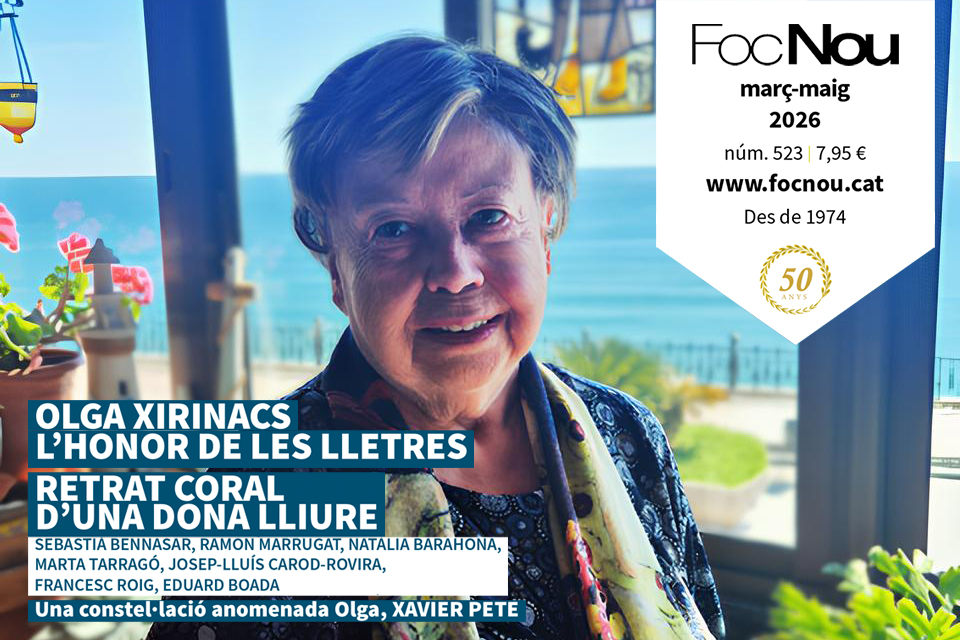 El ‘Foc Nou 523’ homenatja Olga Xirinacs en el seu 90è aniversari
