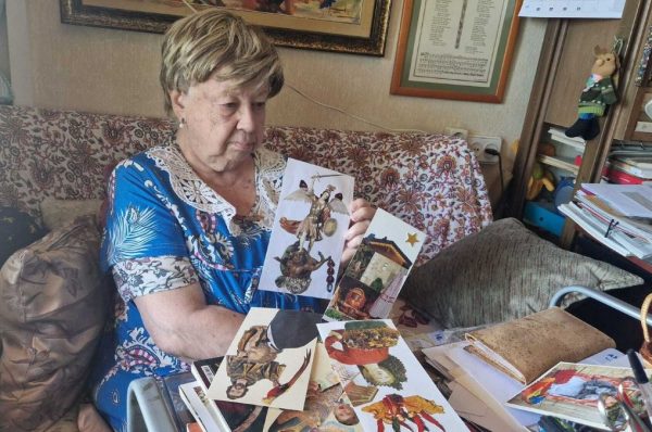 Olga Xirinacs, a casa seva