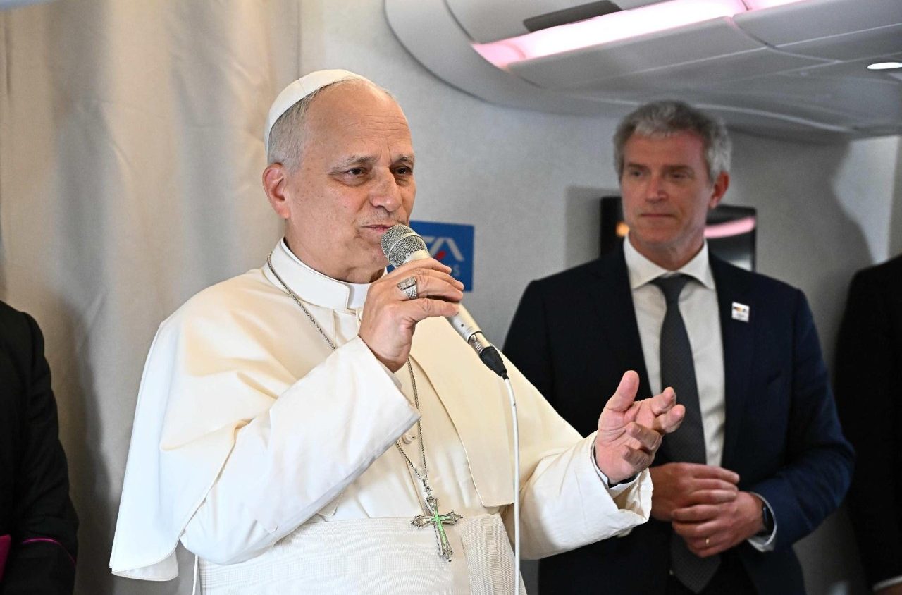Lleó XIV, durant el seu viatge a l'Àfrica el passat mes d'abril | © Vatican Media