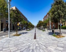El barri del Poblenou de Barcelona buit fruit de l'impacte de la pandèmia – Foto: Ajuntament de Barcelona