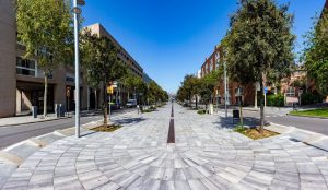 El barri del Poblenou de Barcelona buit fruit de l'impacte de la pandèmia – Foto: Ajuntament de Barcelona