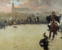 La càrrega, de Ramon Casas - Wikimedia Commons