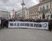 Manifestació a Madrid contra la guerra a Ucraïna - Nemo - Wikimedia Commons