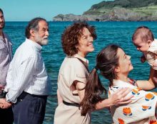 La família protagonista del film Cinco lobitos dirigit per Alauda Ruiz de Azúa