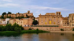Catedral de Tortosa des de l'altra banda del riu Ebre