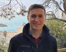 El periodista blanenc Emili Pacheco, director i presentador del programa 'Paraules de Vida' de Catalunya Ràdio