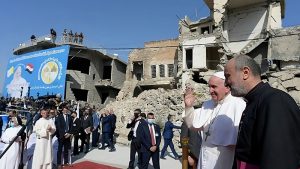 El papa Francesc durant el seu viatge apostòlic a Iraq l'any 2021 - Vatican News