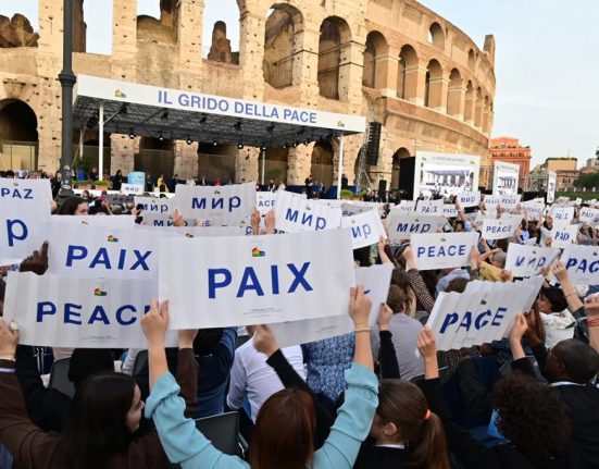 Pregària per la pau a Roma l'any 2022 - Sant Egidi