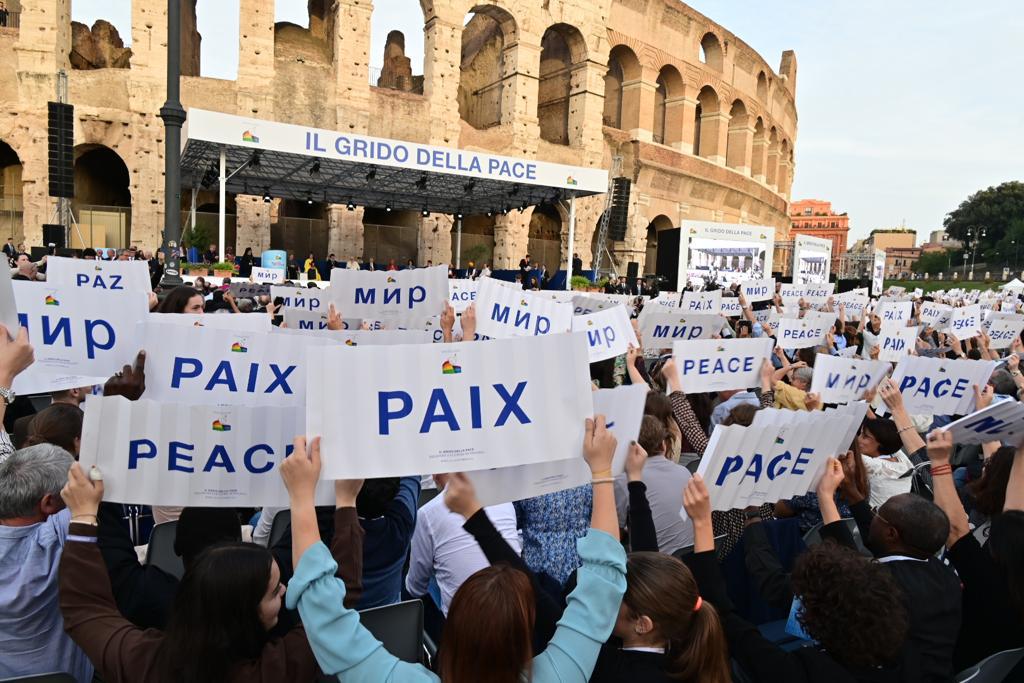 Pregària per la pau a Roma l'any 2022 - Sant Egidi