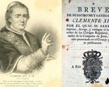 Al 1773, el Papa Clemente XIV es va veure obligat a suprimir la Companyia de Jesús