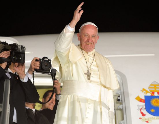 El papa Francesc durant el seu viatge a Mèxic l'any 2016