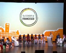 Pacte signat a Asís per Francesc i els joves, per promoure una economia basada en els valors de l'Evangeli