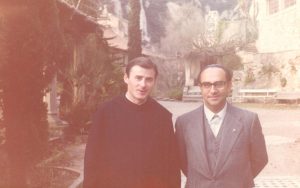 Alexandre Alapont i l'autor de l'article - desembre 1985