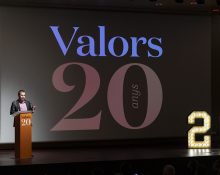 Ponència de Joan Salicrú en l'acte del 20è aniversari de la revista Valors