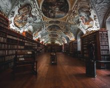 Imatge d'una biblioteca