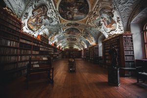 Imatge d'una biblioteca