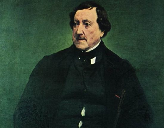 Retrat de Gioachino Rossini