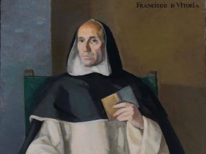 Retrat de Francisco de Vitoria, per Daniel Vázquez Díaz