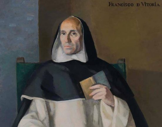 Retrat de Francisco de Vitoria, per Daniel Vázquez Díaz