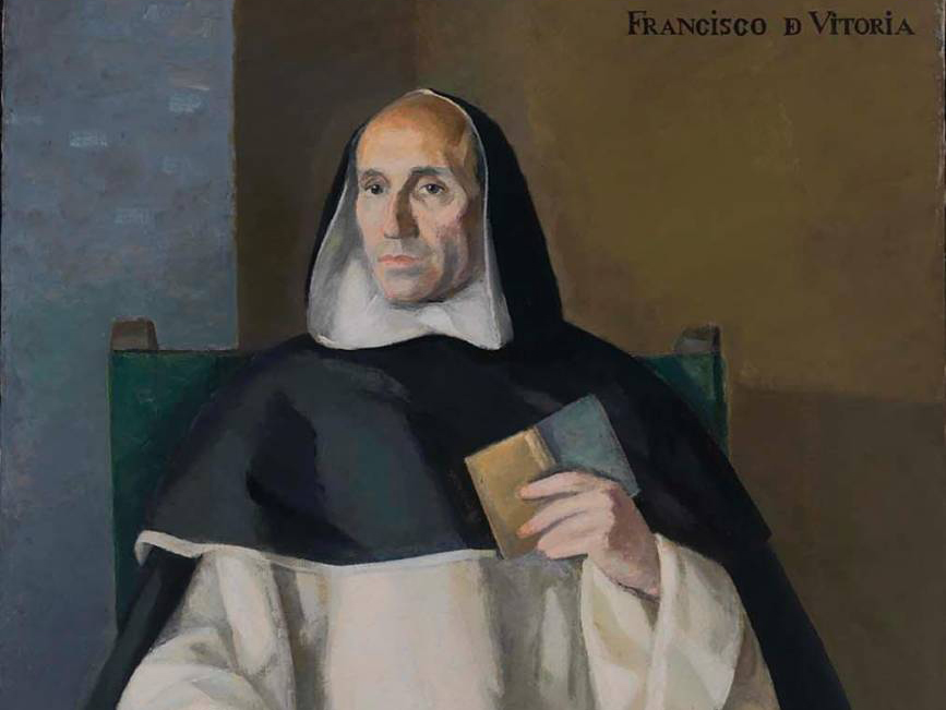 Retrat de Francisco de Vitoria, per Daniel Vázquez Díaz
