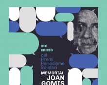Cartell del XIX Memorial Joan Gomis