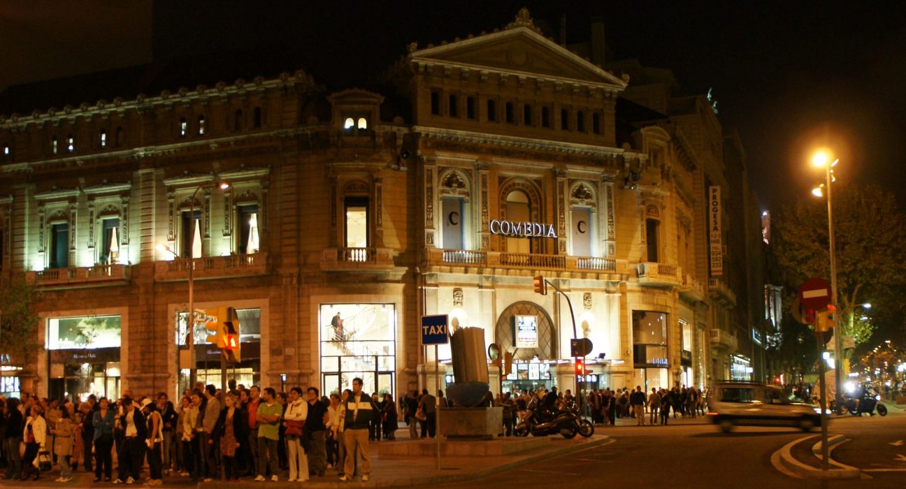 Cinema Comèdia al Passeig de Gràcia de Barcelona