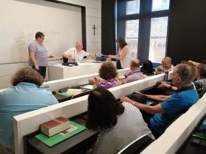 Imatge d'un dels Cursos Bíblics d'Estiu de l'ABCat