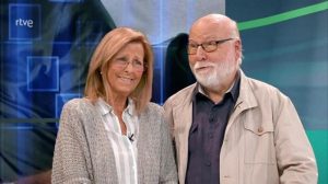Victor Mirón i Cesca Planagumà al programa «Buenas notícies» de TVE2