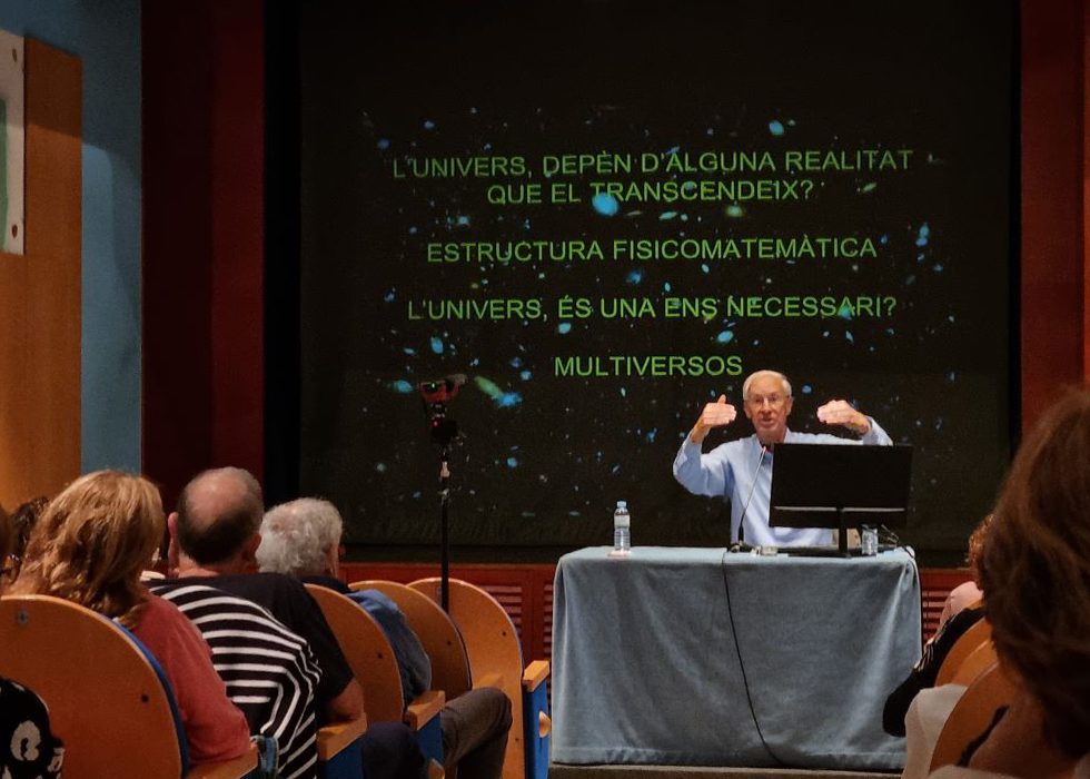 Conferència i presentació del llibre «Pensar la creació» de David Jou, físic i poeta