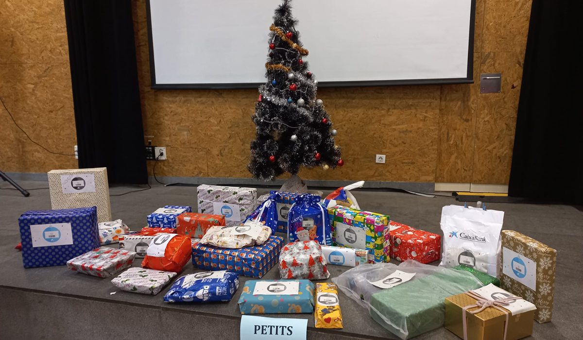 Imatge de la campanya de Nadal de 2023 de la Fundació Comtal