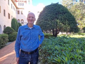 El teòleg i diaca Martin Kirschner a la Casa d’Espiritualitat Sant Felip Neri de Barcelona
