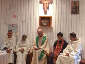 Eucaristia a la fundació El Rusc