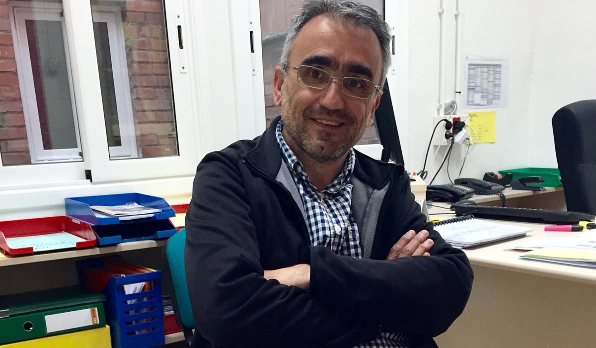 Joan Albert Vicens Folgueira, autor del llibre «Humans a Auschwitz»