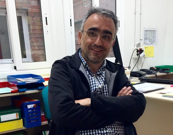 Joan Albert Vicens Folgueira, autor del llibre Humans a Auschwitz