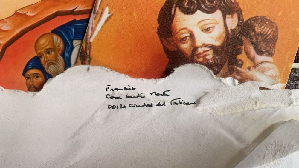 Signatura del papa Francesc